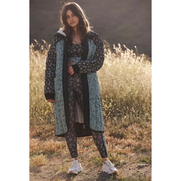 Free People Toledo Longline Printed 